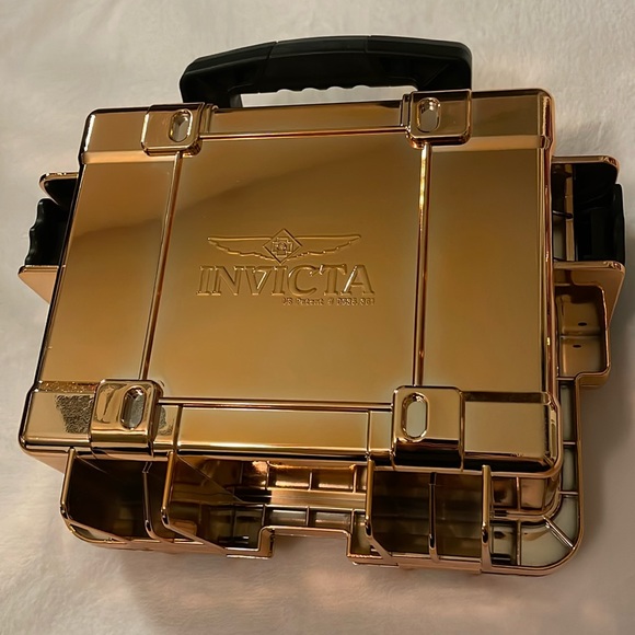 Invicta Other - Invicta Rose Gold 3-Slot Limited Collector Edition Dive Watch Case LIKE NEW